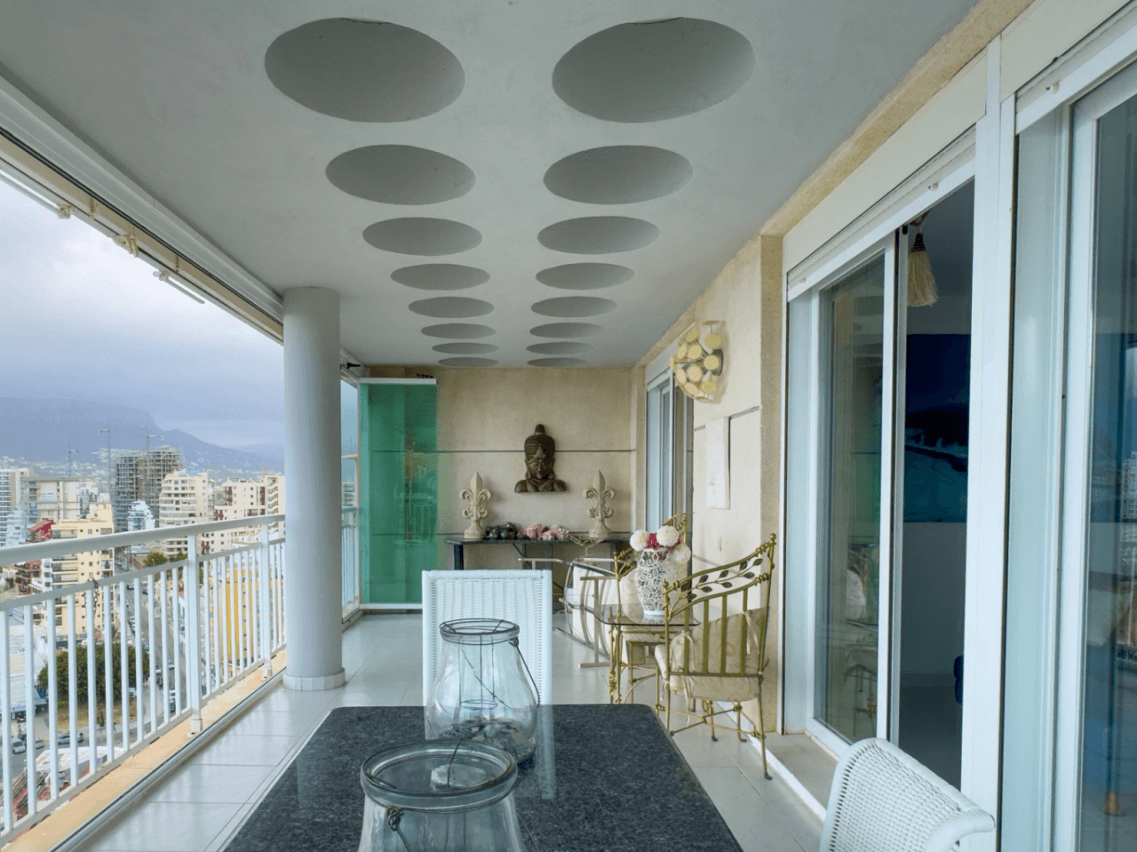 Penthouse for Sale in Calpe’s Puerto Area with Panoramic Sea Peñón Views
