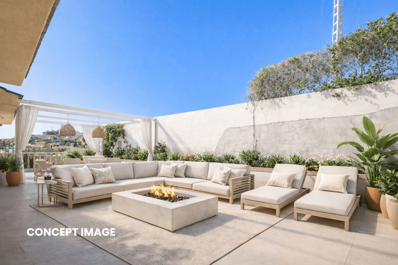 Mediterranean Villa with Sea Views, and walking distance to the sea, in Cala D'or, Campello