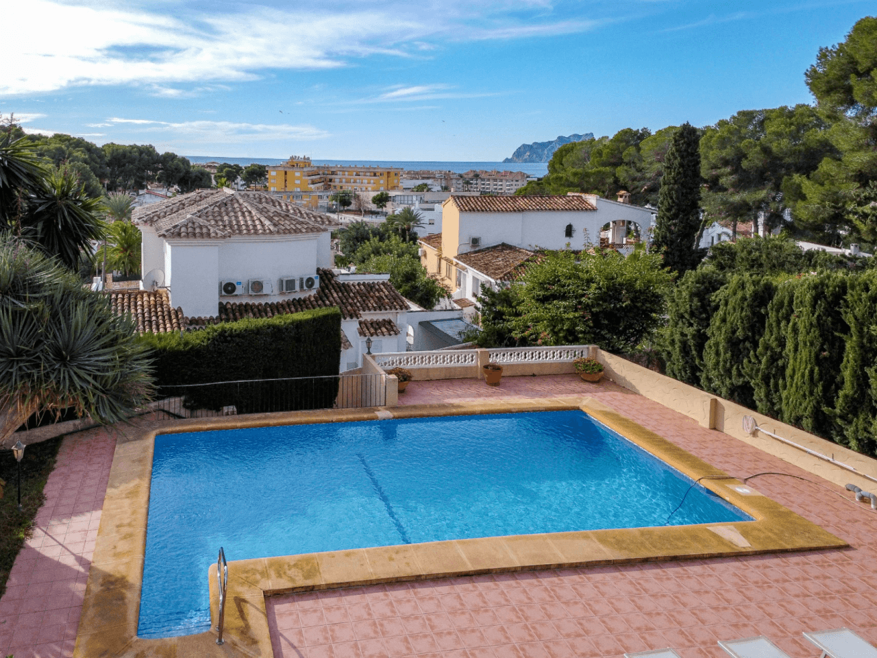 Sea View Villa for Sale in Moraira Walking Distance to Centre