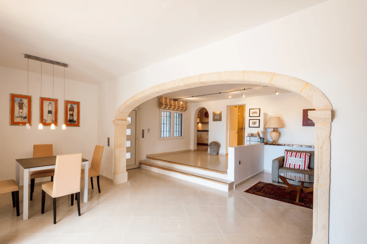 Sea View Villa for Sale in Moraira Walking Distance to Centre