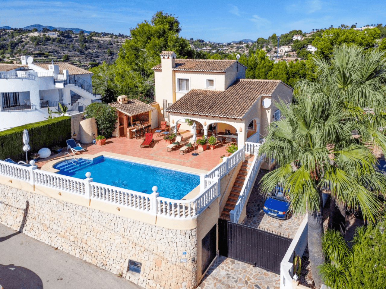 Benissa Villa with Sea Views and Separate Guest Apartment