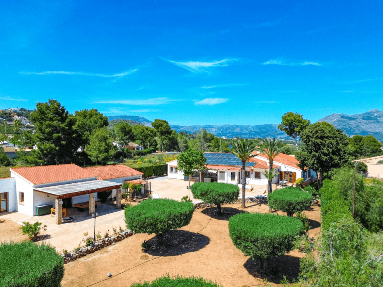 Private Mediterranean Finca with Open Mountain Views and Extensive Outdoor Living