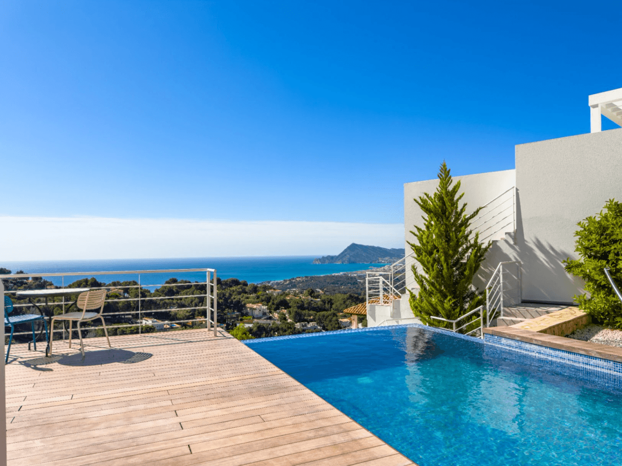 Villa of 450 m² with infinity pool and panoramic sea views in Sierra de Altea