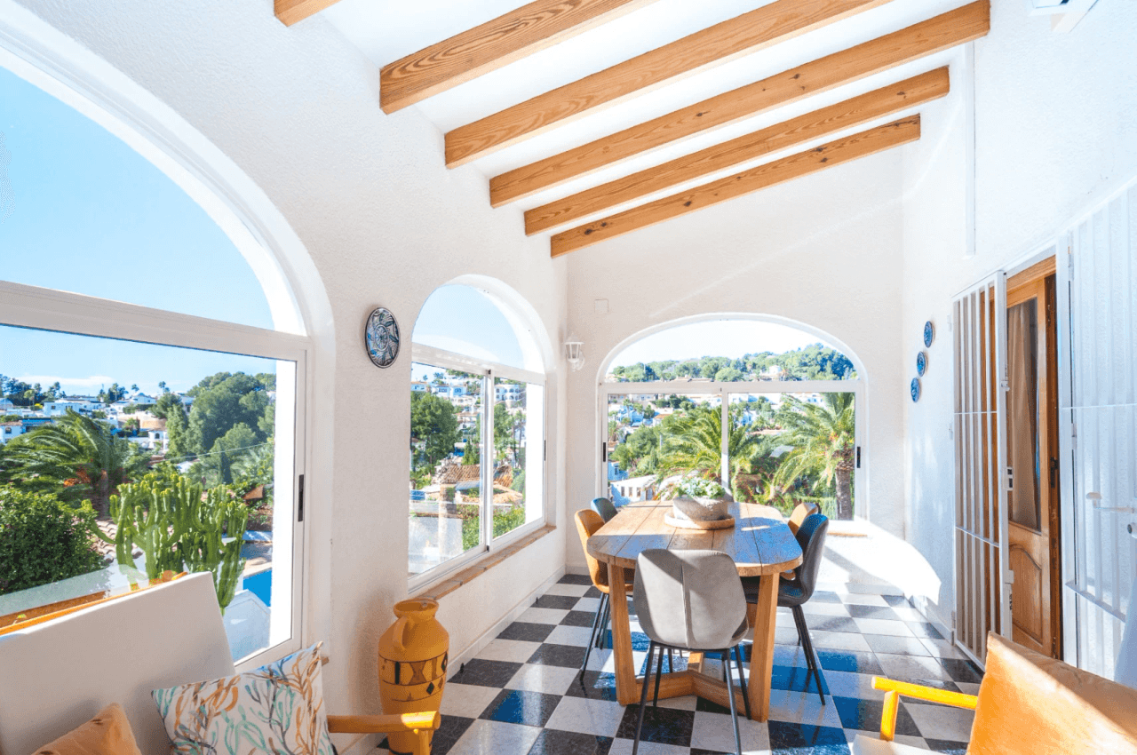 Southwest-oriented Mediterranean Villa in Benissa near San Jaime Golf Club