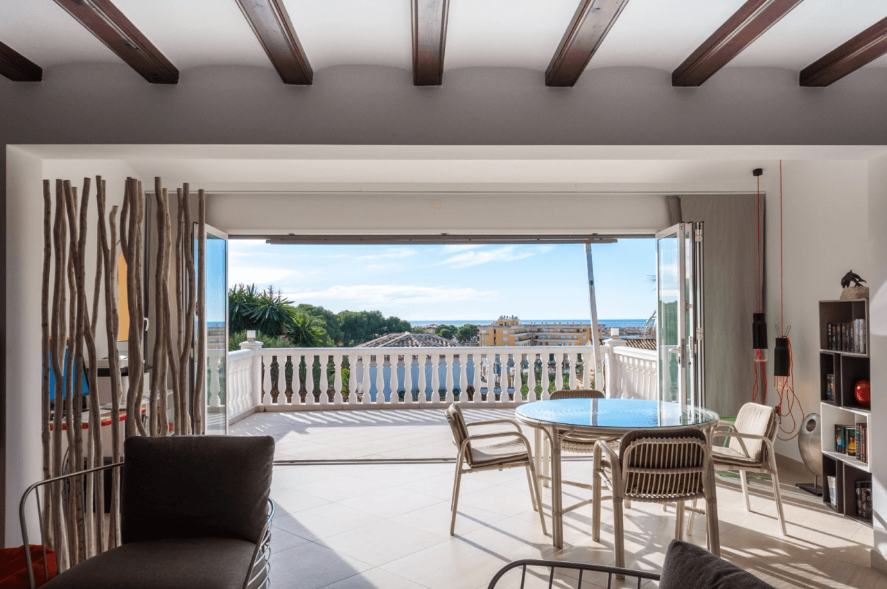 Sea View Villa for Sale in Moraira Walking Distance to Centre