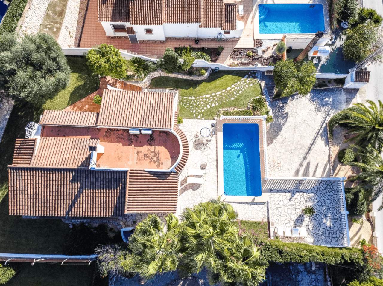Southwest-oriented Mediterranean Villa in Benissa near San Jaime Golf Club