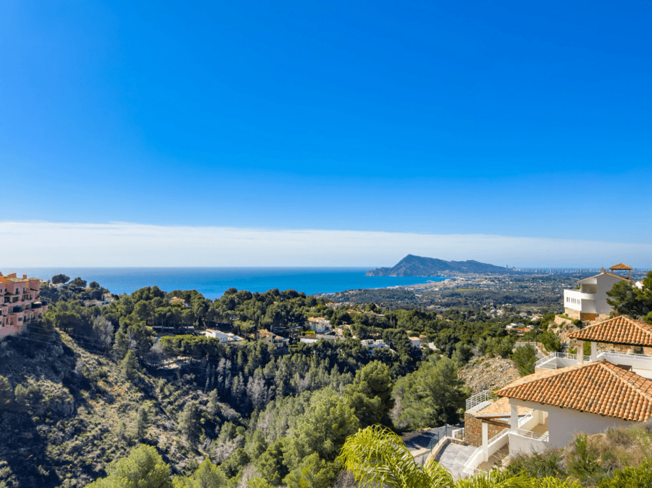 Villa of 450 m² with infinity pool and panoramic sea views in Sierra de Altea