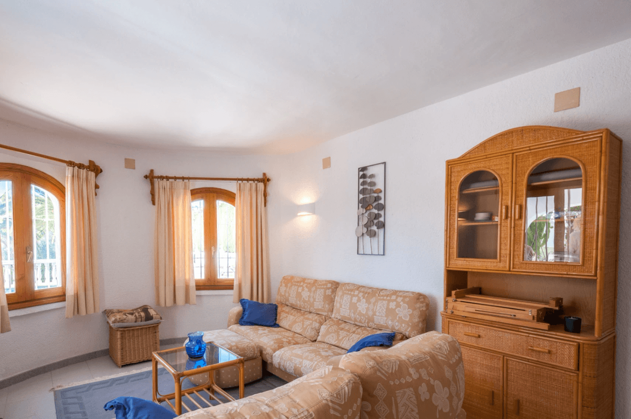 Southwest-oriented Mediterranean Villa in Benissa near San Jaime Golf Club