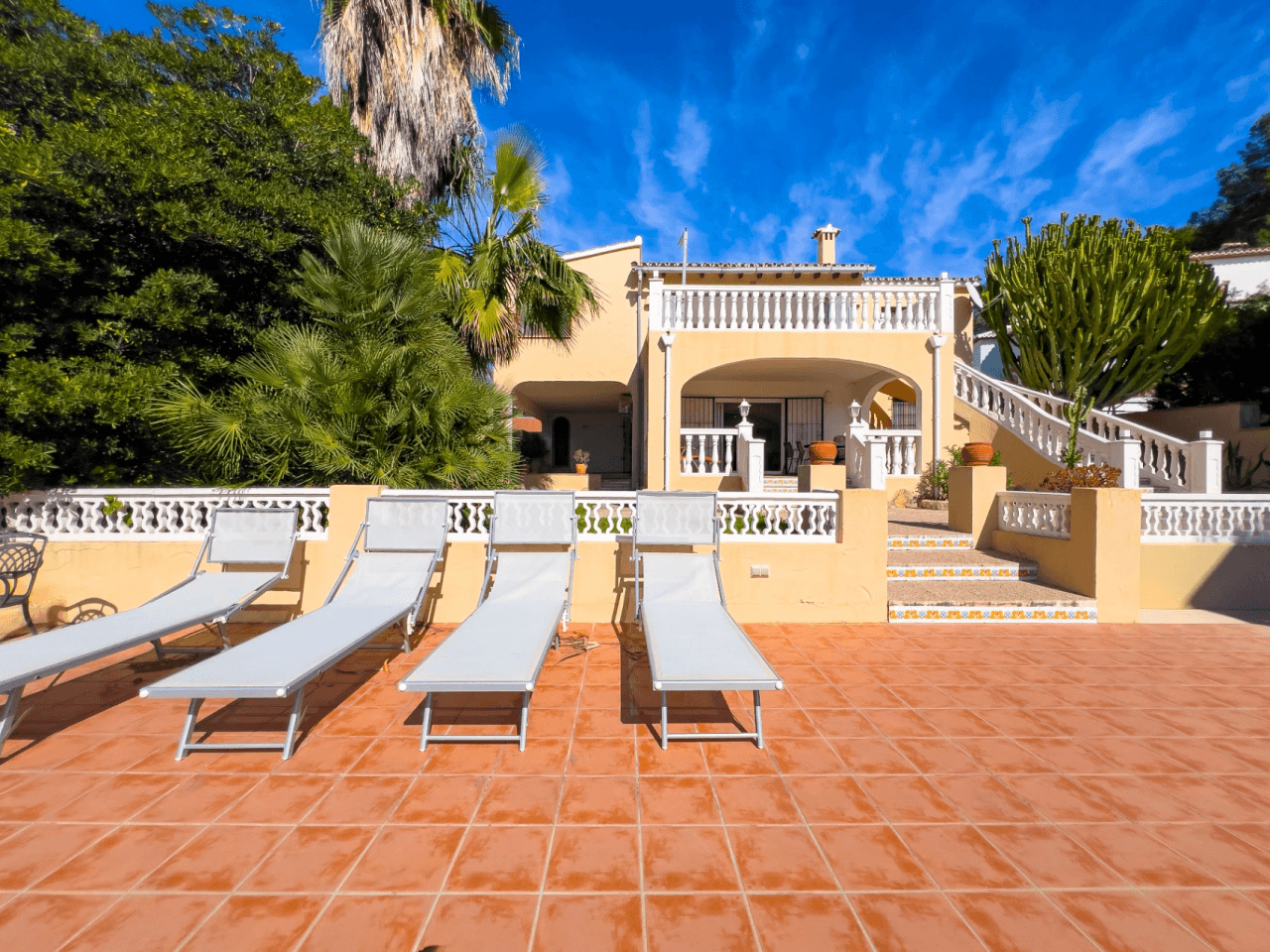 Sea View Villa for Sale in Moraira Walking Distance to Centre