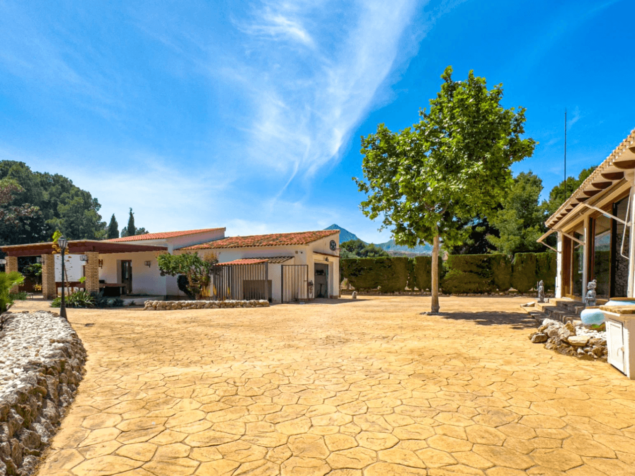 Private Mediterranean Finca with Open Mountain Views and Extensive Outdoor Living