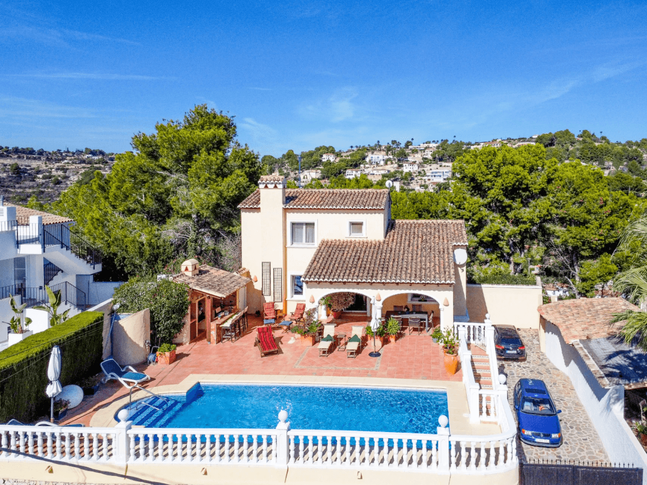Benissa Villa with Sea Views and Separate Guest Apartment