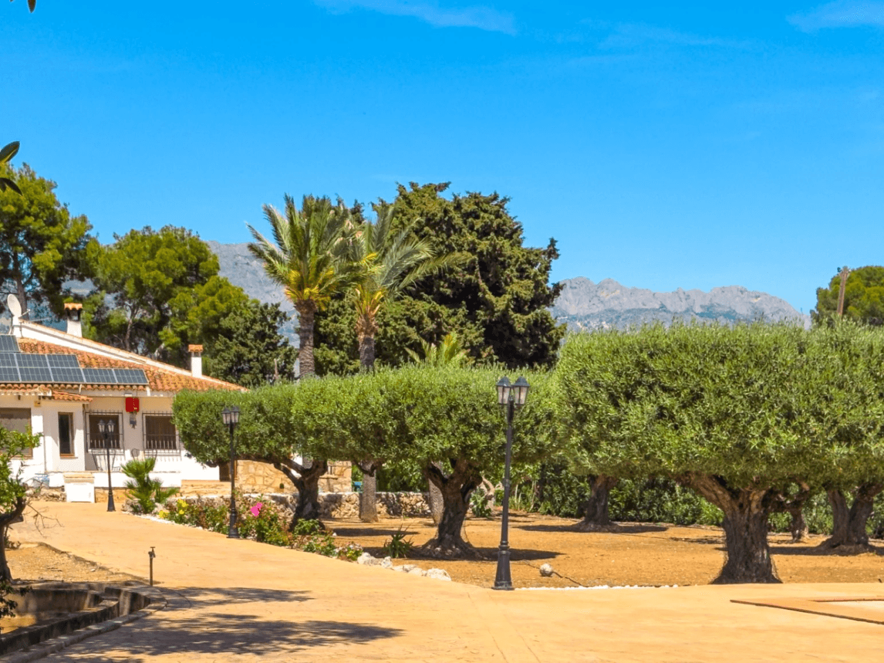 Private Mediterranean Finca with Open Mountain Views and Extensive Outdoor Living