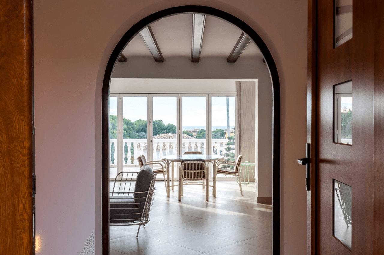 Sea View Villa for Sale in Moraira Walking Distance to Centre