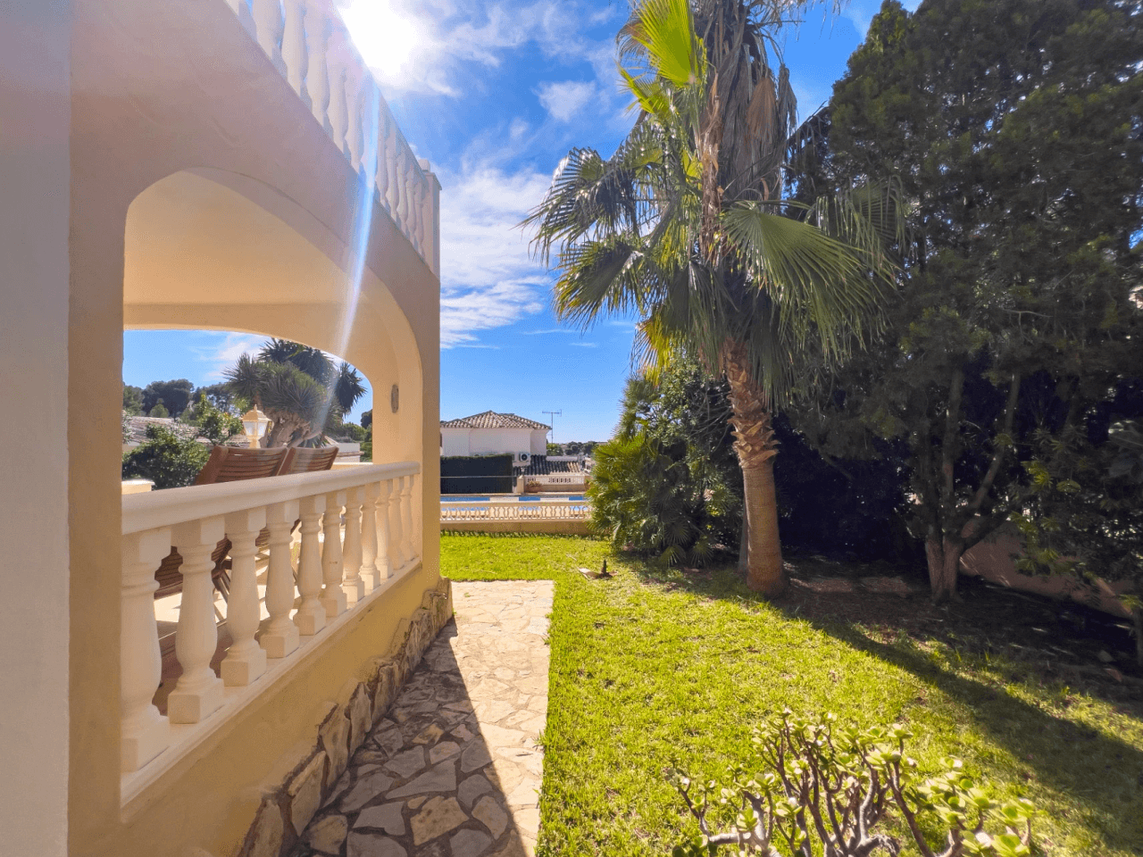 Sea View Villa for Sale in Moraira Walking Distance to Centre