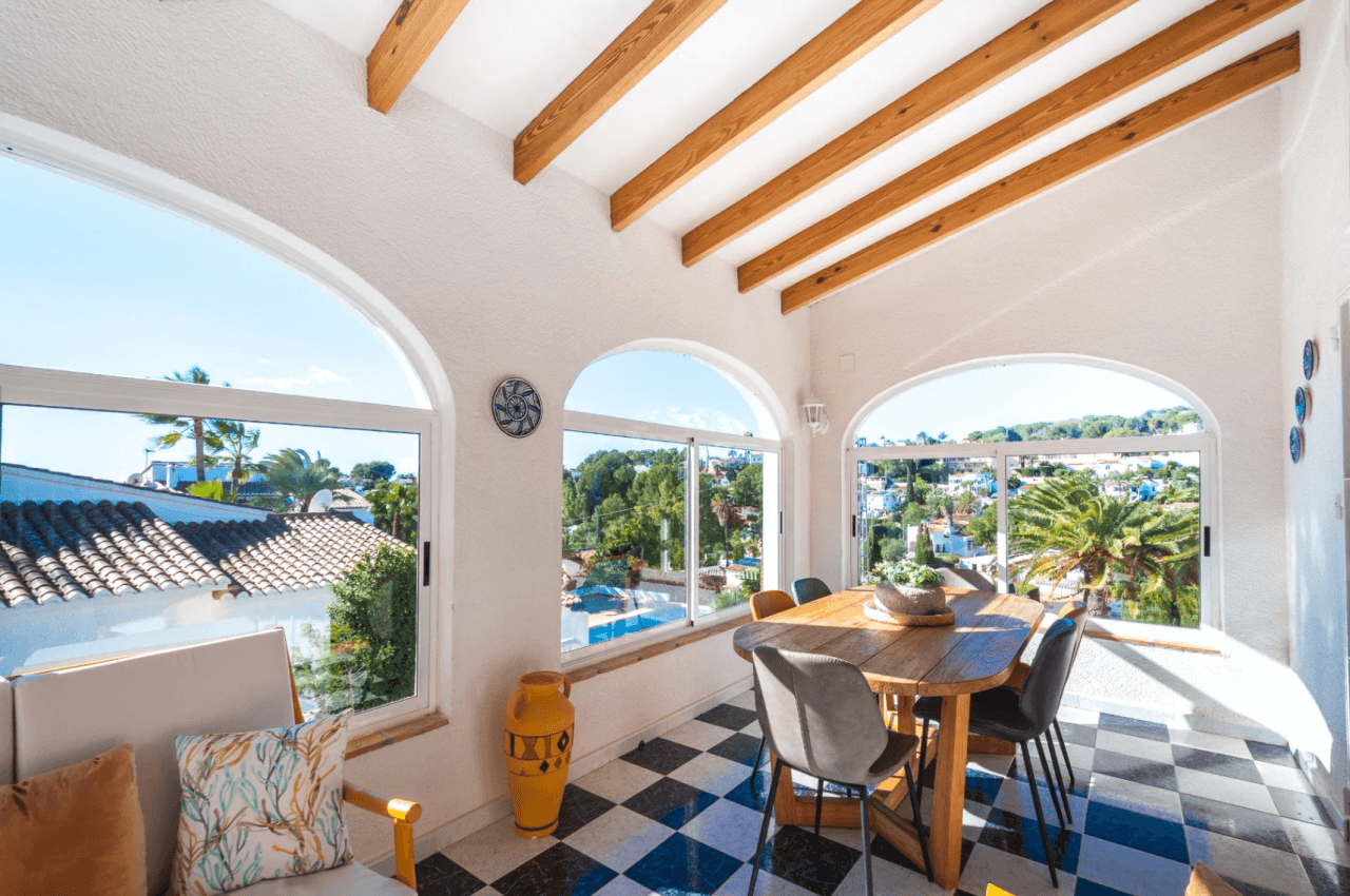 Southwest-oriented Mediterranean Villa in Benissa near San Jaime Golf Club