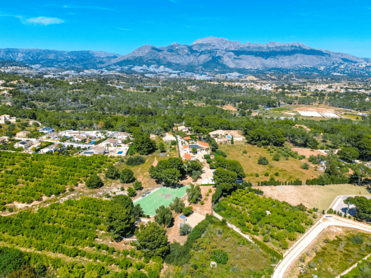 Private Mediterranean Finca with Open Mountain Views and Extensive Outdoor Living