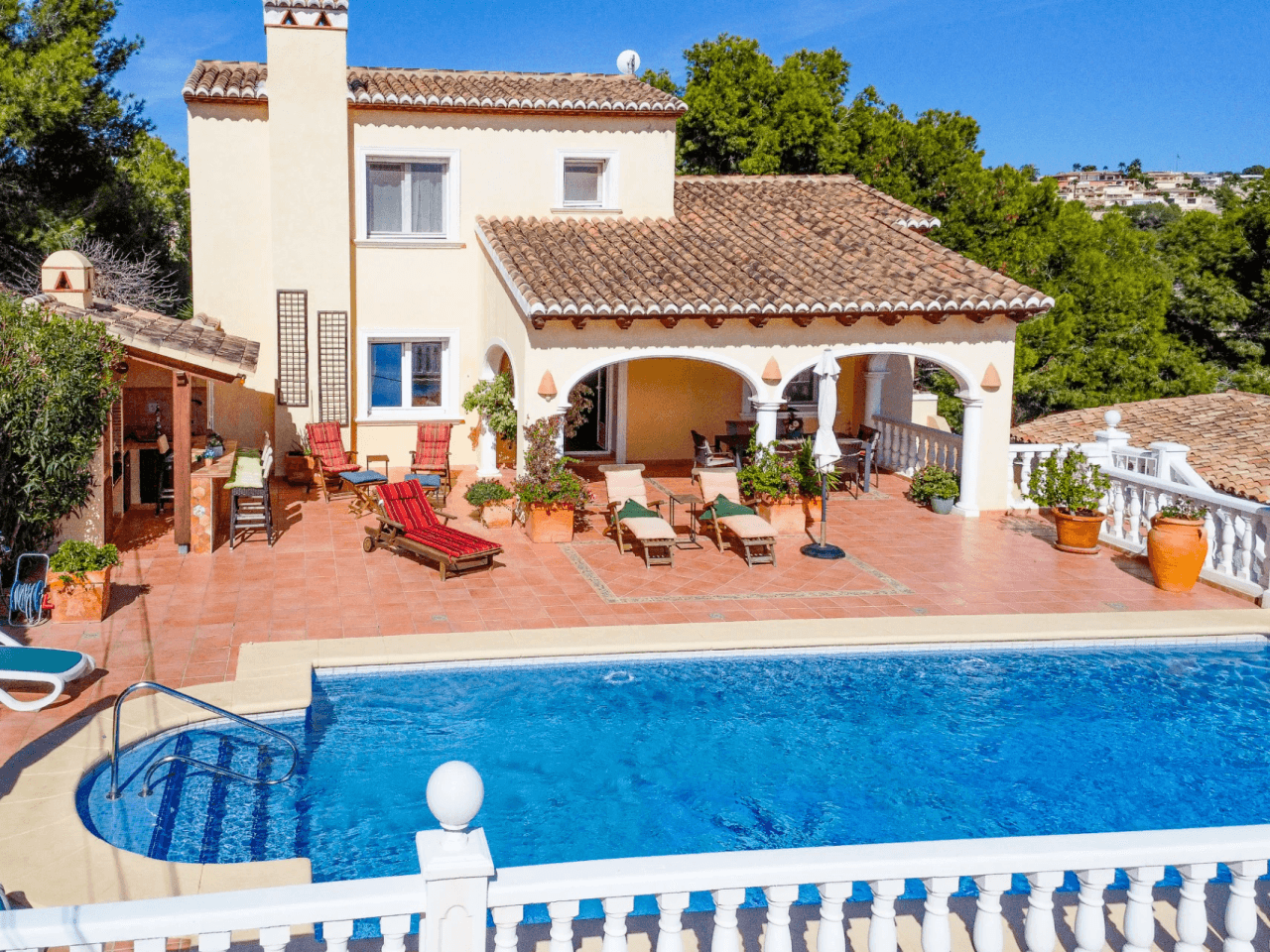 Benissa Villa with Sea Views and Separate Guest Apartment