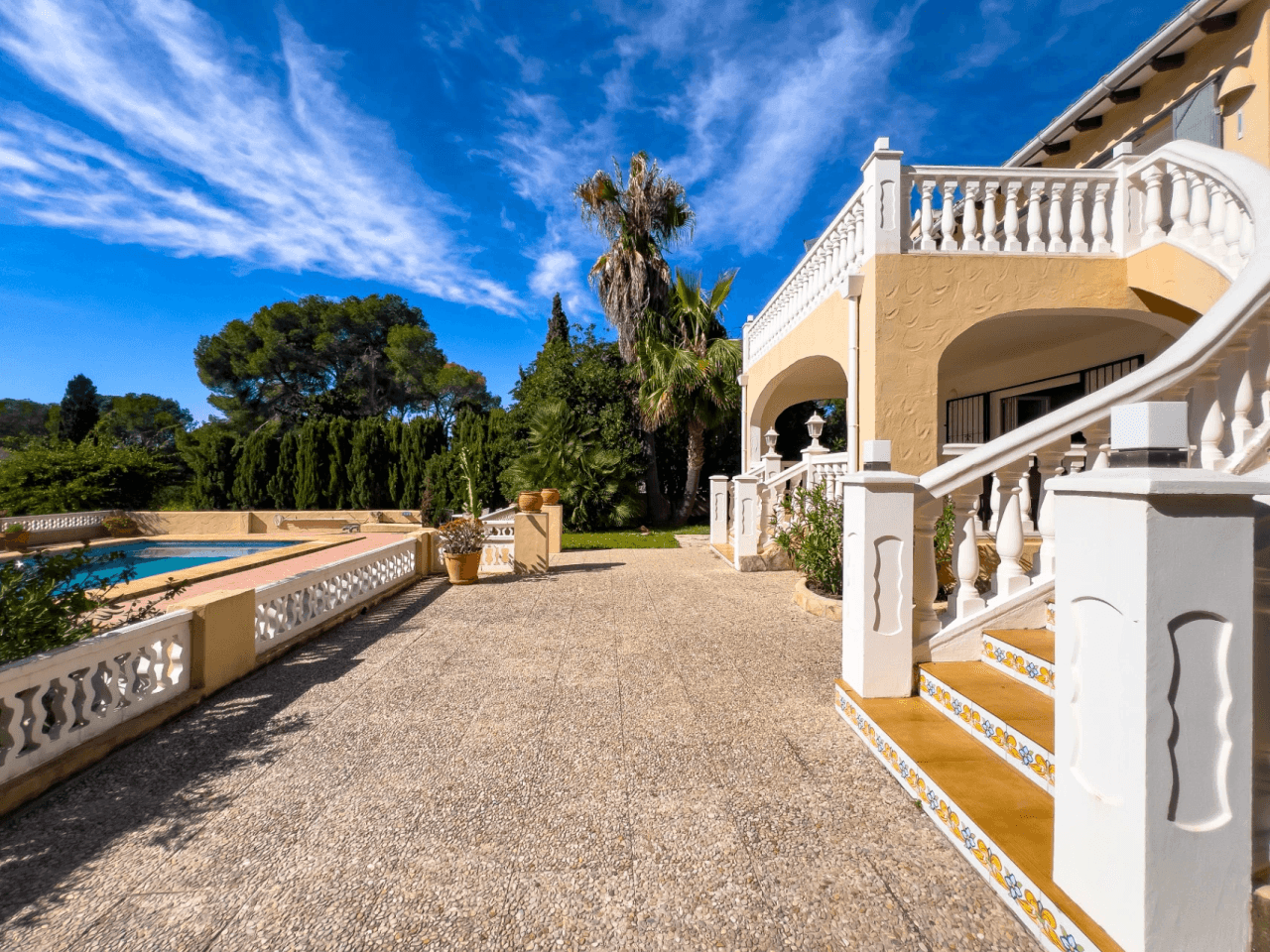 Sea View Villa for Sale in Moraira Walking Distance to Centre