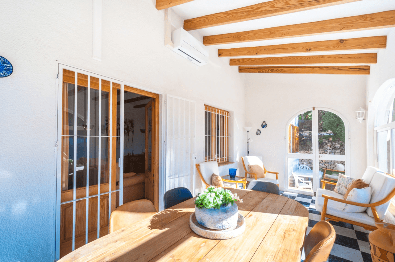 Southwest-oriented Mediterranean Villa in Benissa near San Jaime Golf Club