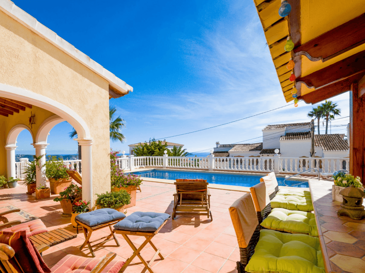 Benissa Villa with Sea Views and Separate Guest Apartment