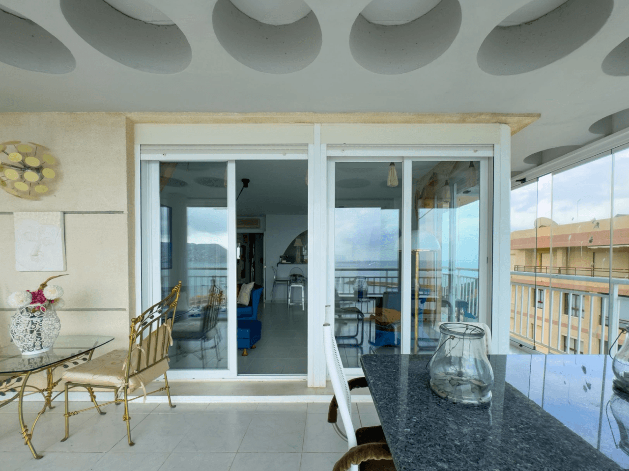 Penthouse for Sale in Calpe’s Puerto Area with Panoramic Sea Peñón Views