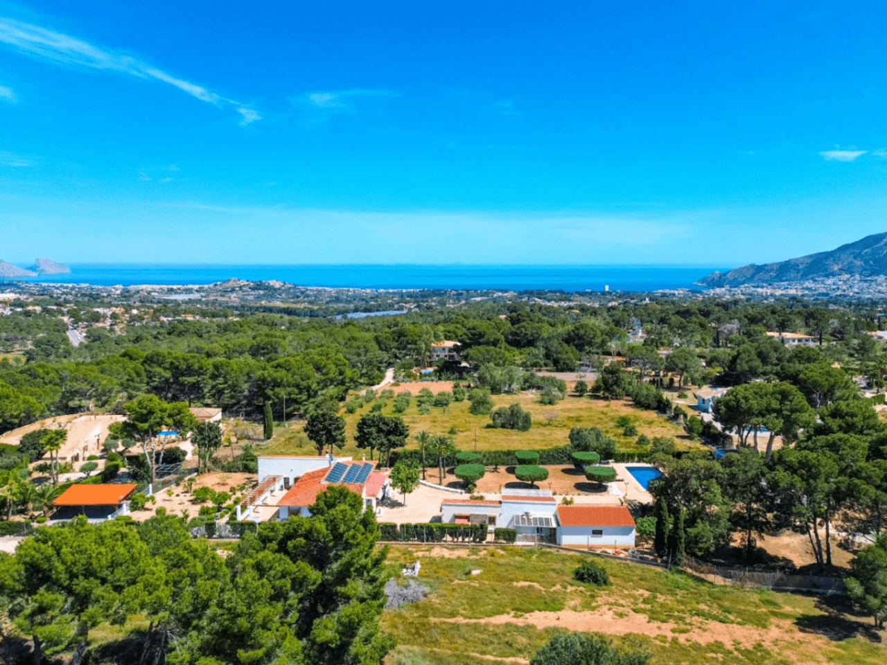 Private Mediterranean Finca with Open Mountain Views and Extensive Outdoor Living