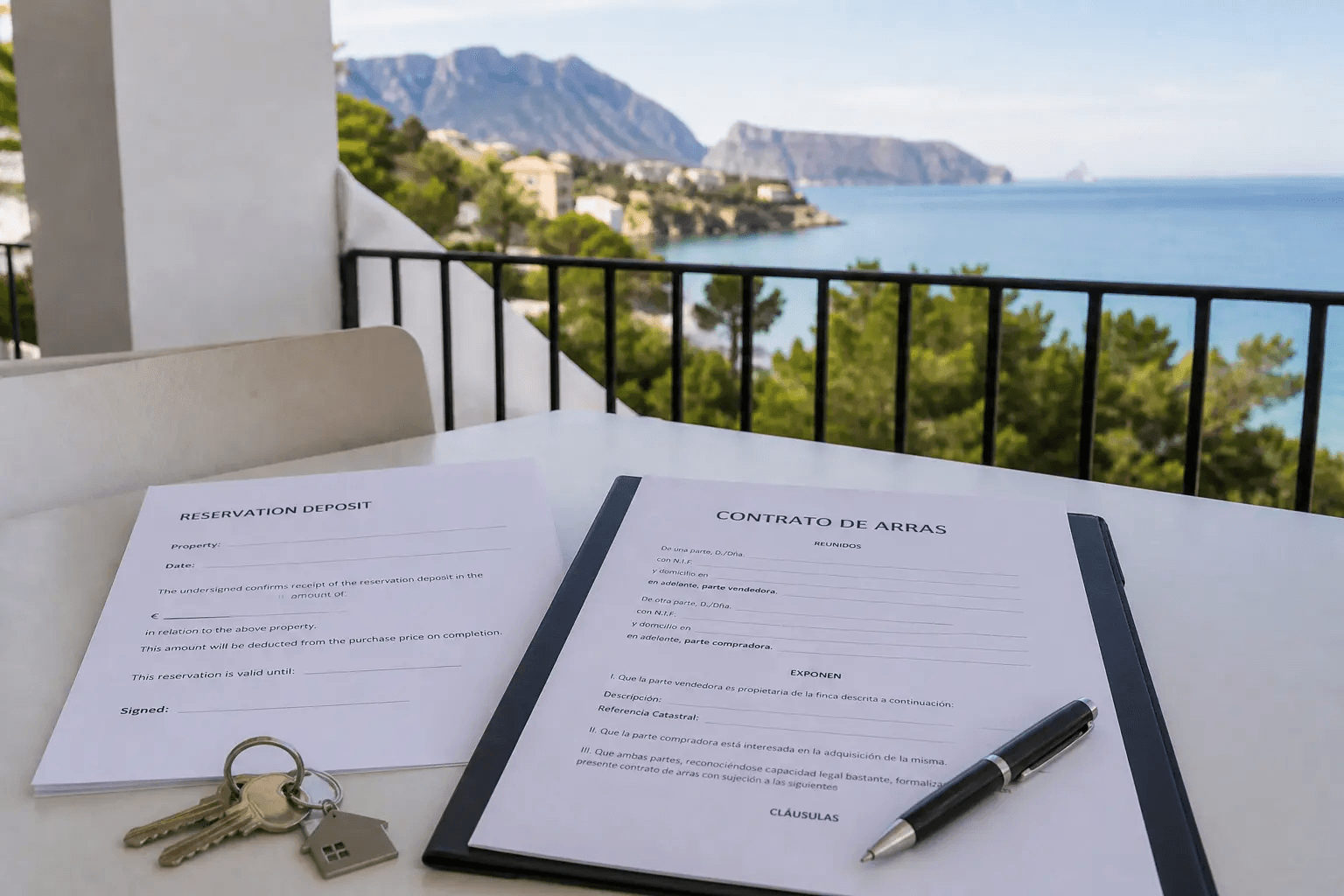 The contrato de arras in Spain — what it is, how it works and what to know before you sign